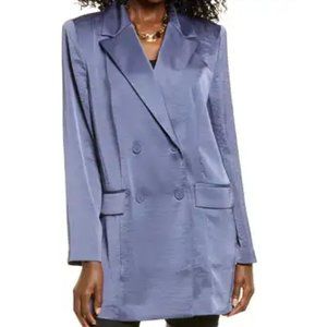 Open Edit Double Breasted Tunic Blazer - Never been worn- xs